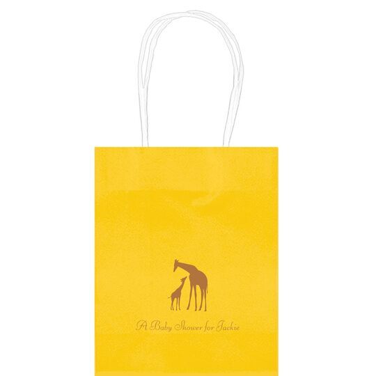 Giraffe Duo Mini Twisted Handled Bags